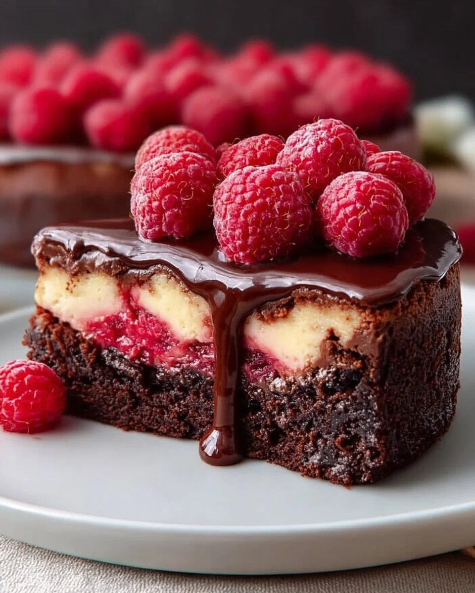 Himbeer-Brownie-Cheesecake: Der köstliche Genuss für jeden Anlass