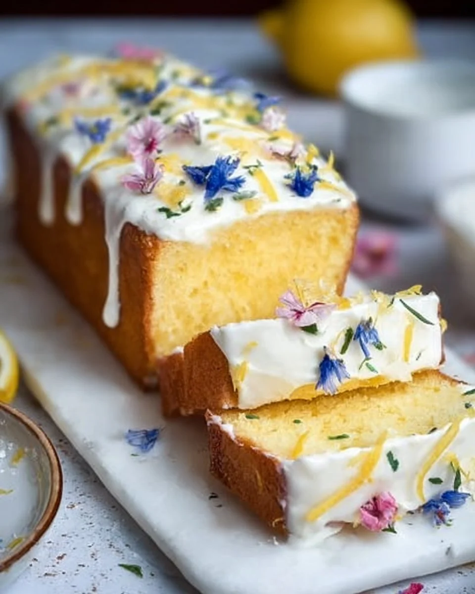 Saftiger Zitronen-Mascarpone Kuchen