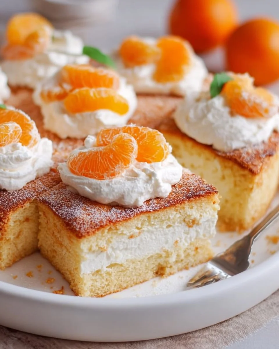 Schneller Mandarinen-Schmand-Kuchen